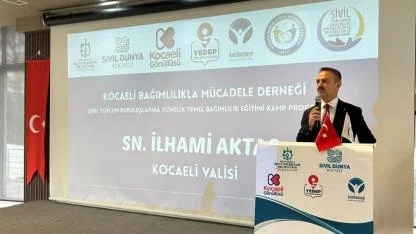 Vali İlhami Aktaş, Temel Bağımlılık Eğitim Kamp Programına Katıldı