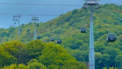 Ara tatil keyfi Kartepe Teleferik’te katlanıyor