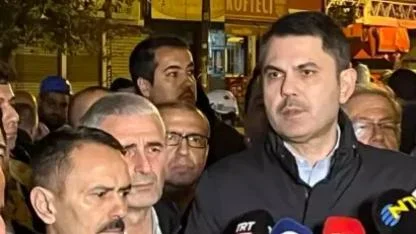 Bakan Kurum: 16 binayı tahliye ettik!