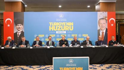 Bakan Yerlikaya başkanlığında “Türkiye’nin Huzuru Toplantısı” Kocaeli’de yapıldı