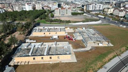 Başkan Büyükgöz Geçici Kaymakamlık Binasını İnceledi