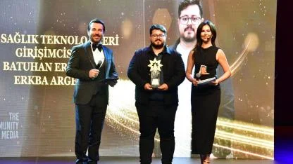 Bilişim Vadisi'ndeki Erkba'ya büyük ödül