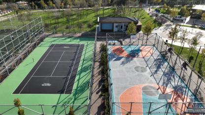 Büyükşehir’den spor sahalarına yenileme çalışması