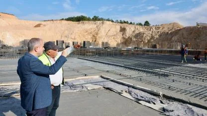 Çiftçi, “Bir şehrin hayali yükseliyor”