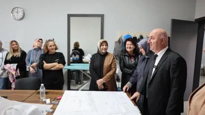 Darıca’da kadınlar ve çocuklar aynı çatı altında eğitim alıyor