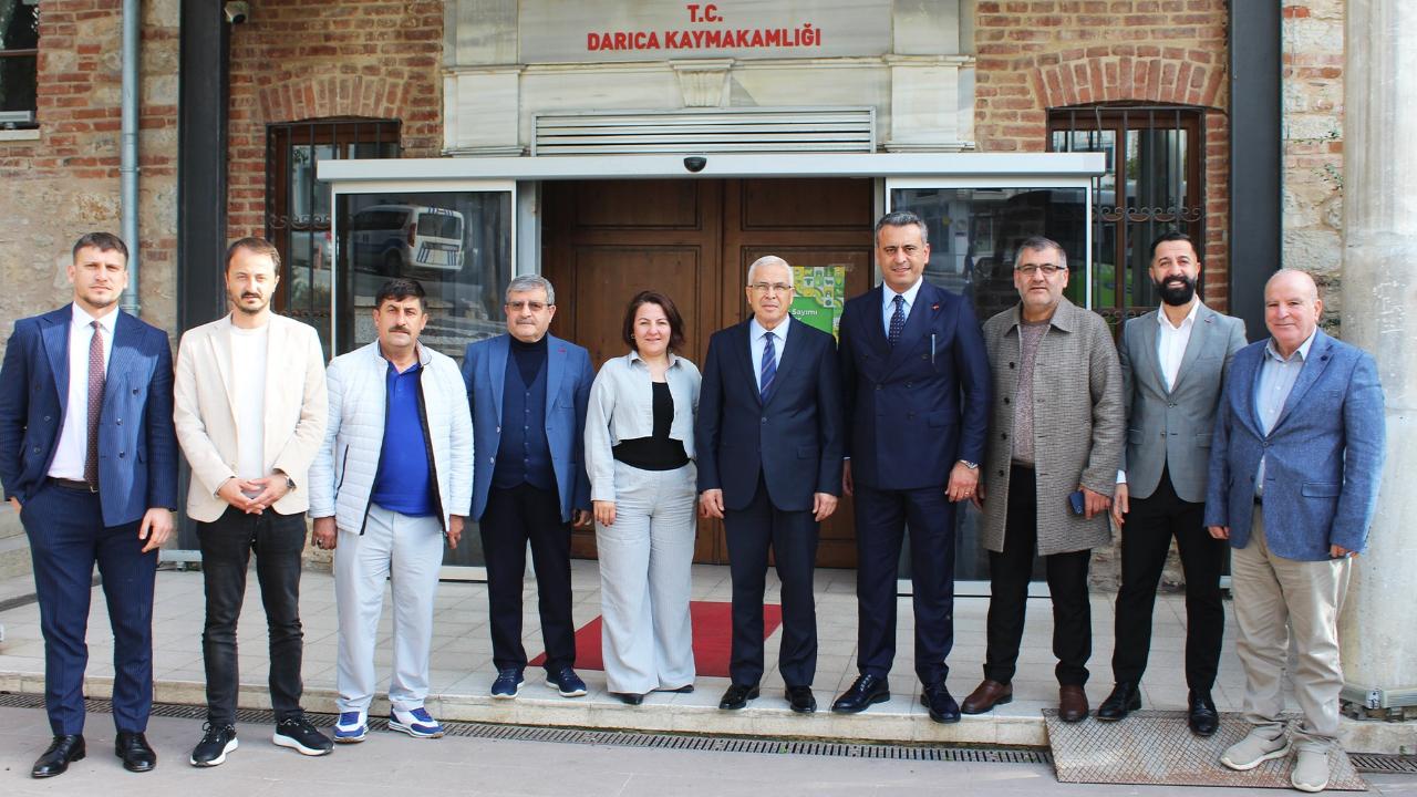 DASİAD&#039;tan Kaymakam Dönmez&#039;e ziyaret