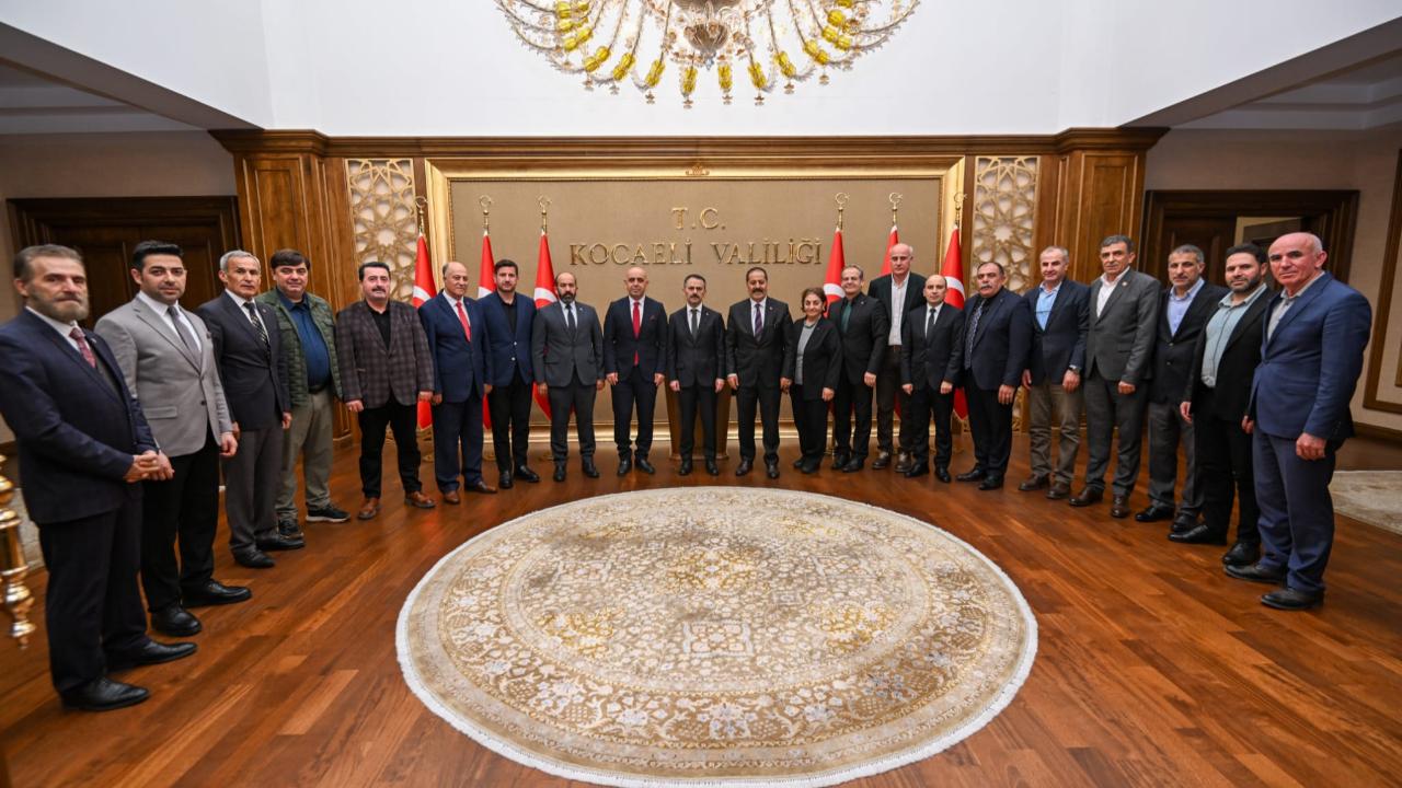 Erzurum Dernek ve Federasyonlarından, Vali Aktaş’a Ziyaret