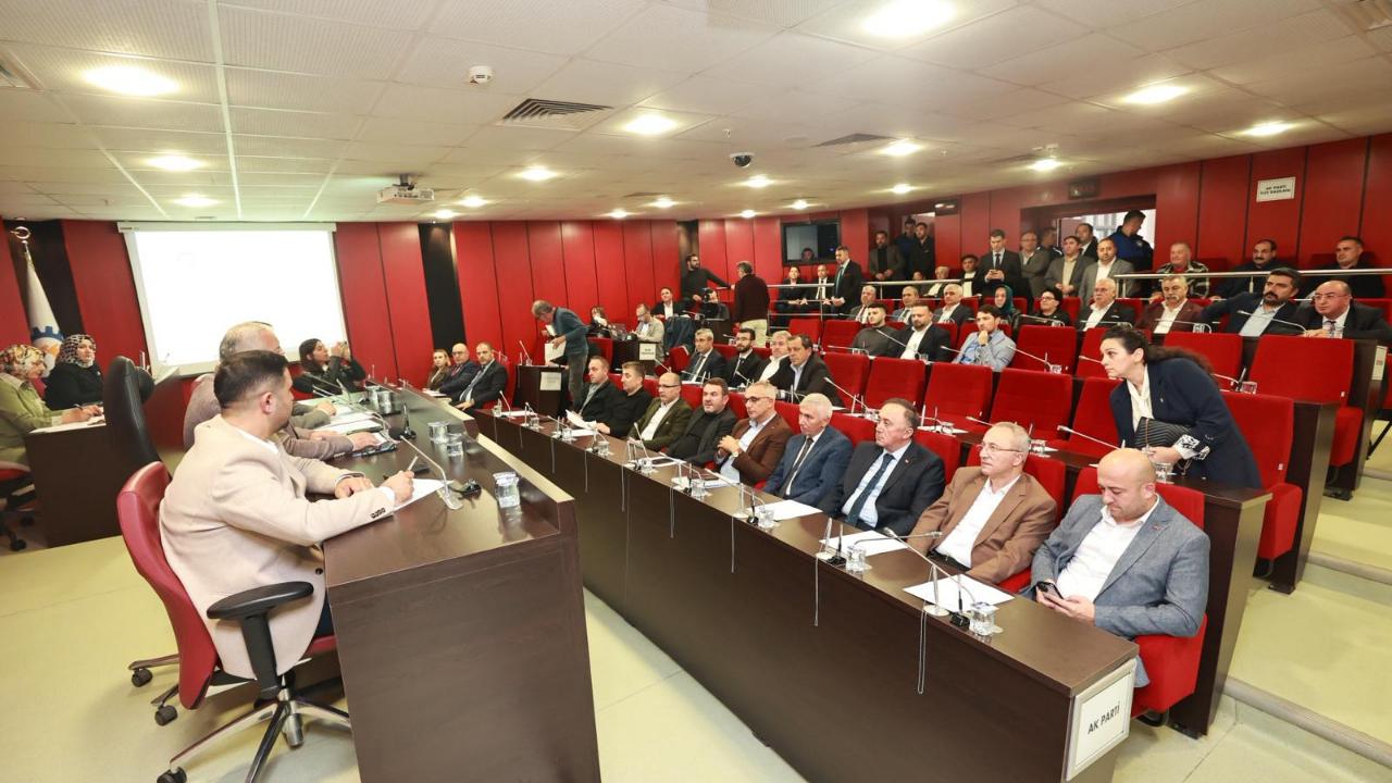 Gebze Belediyesi Kasım Ayı Meclis Toplantısı Gerçekleşti