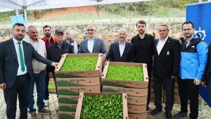 Gebze bölgesi, sebze fidesi dağıtım töreni Kadıllı’da gerçekleşti