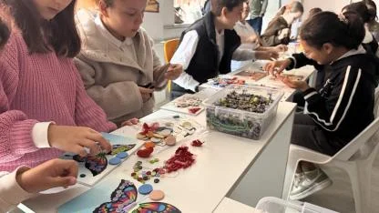 Kocaeli’de atıklar sanata dönüştü