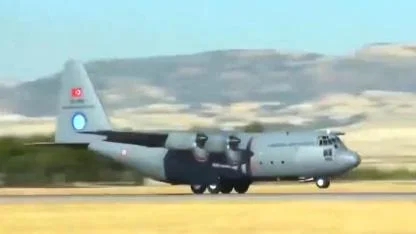MSB: Askeri kargo uçağımız Gürcistan-Azerbaycan sınırında düştü