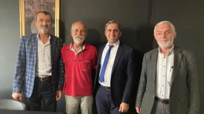 Saadet Partisi Darıca’dan gazetemize ziyaret