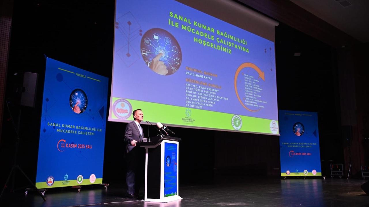Vali Aktaş, Sanal Kumar Bağımlılığı ile Mücadele Çalıştayı&#039;na Katıldı