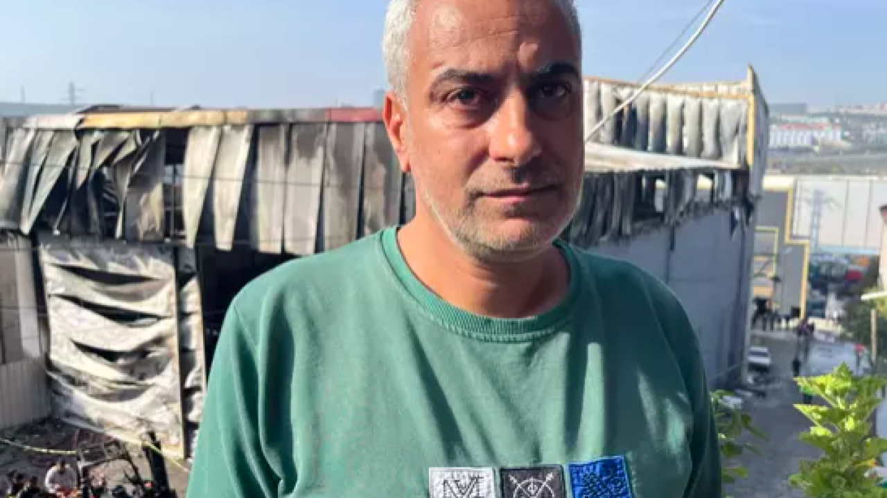 Yangının görgü tanığı olay anını anlattı