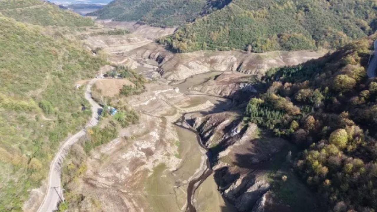 Yuvacık Barajı&#039;nda su seviyesi yüzde 4&#039;e düştü