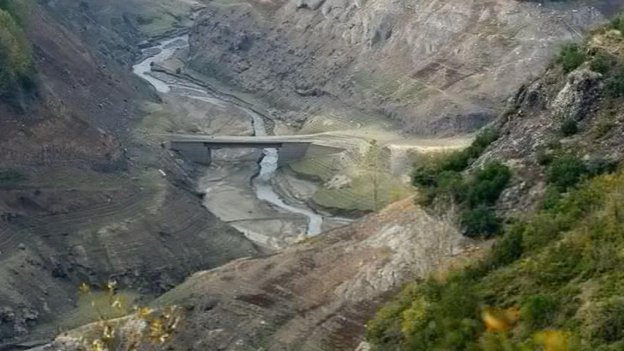 Yuvacık Barajı’ndaki su seviyesi yüzde 7’ye kadar geriledi!