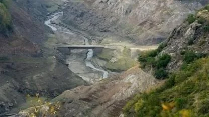 Yuvacık Barajı’ndaki su seviyesi yüzde 7’ye kadar geriledi!