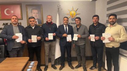 Ak Parti Darıca'da bir haftada 706 yeni üye yaptı