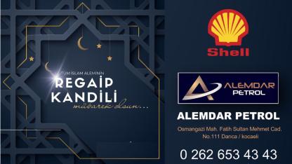 Alemdar Petrol Regaib Kandil ilanı