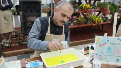 Bahçem Çayırova'da 'Toprak ve Sanat' atölyesi etkinliği gerçekleştirildi