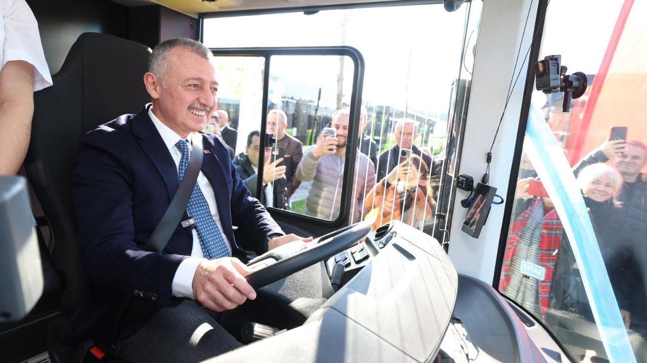 Büyükakın: Türkiye’nin en genç ulaşım filosu Kocaeli’de