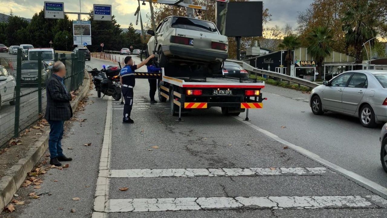 Büyükşehir Zabıtası yolda bırakmadı