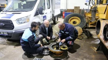 Büyükşehir’in bu atölyesi saat gibi işliyor