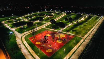 Büyükşehir’in projeleri ışıltılı bir manzara sunuyor