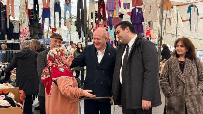 CHP İl Başkanı Arcan, Darıca’da temaslarda bulundu