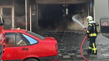 Darıca’da bir işyerinde çıkan yangın söndürüldü!
