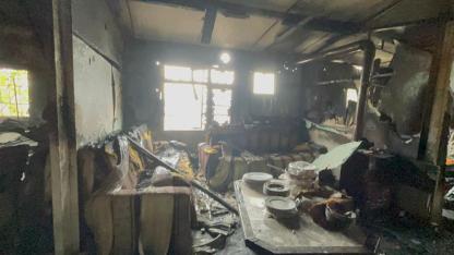 Dilovası’nda ev yangını; 1 ölü!