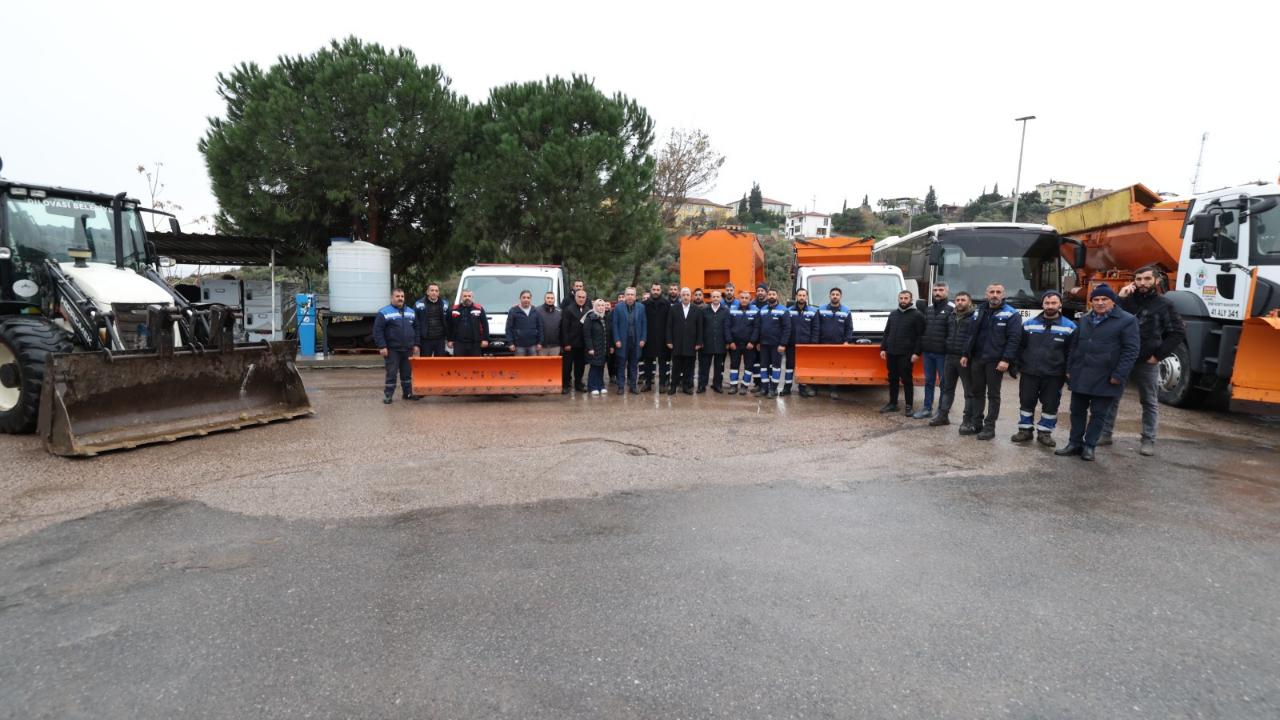Dilovası’nda karla mücadele hazırlıkları tamamlandı