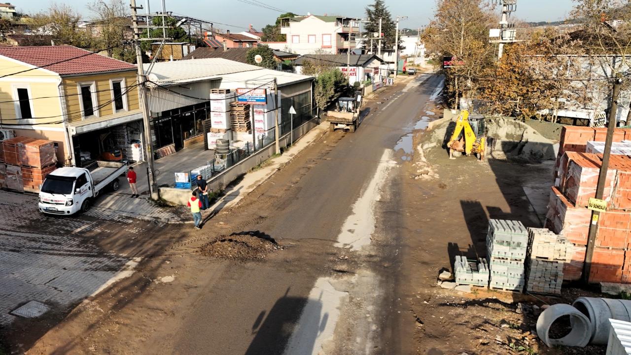 Gebze Balçık’ta yol konforu artıyor