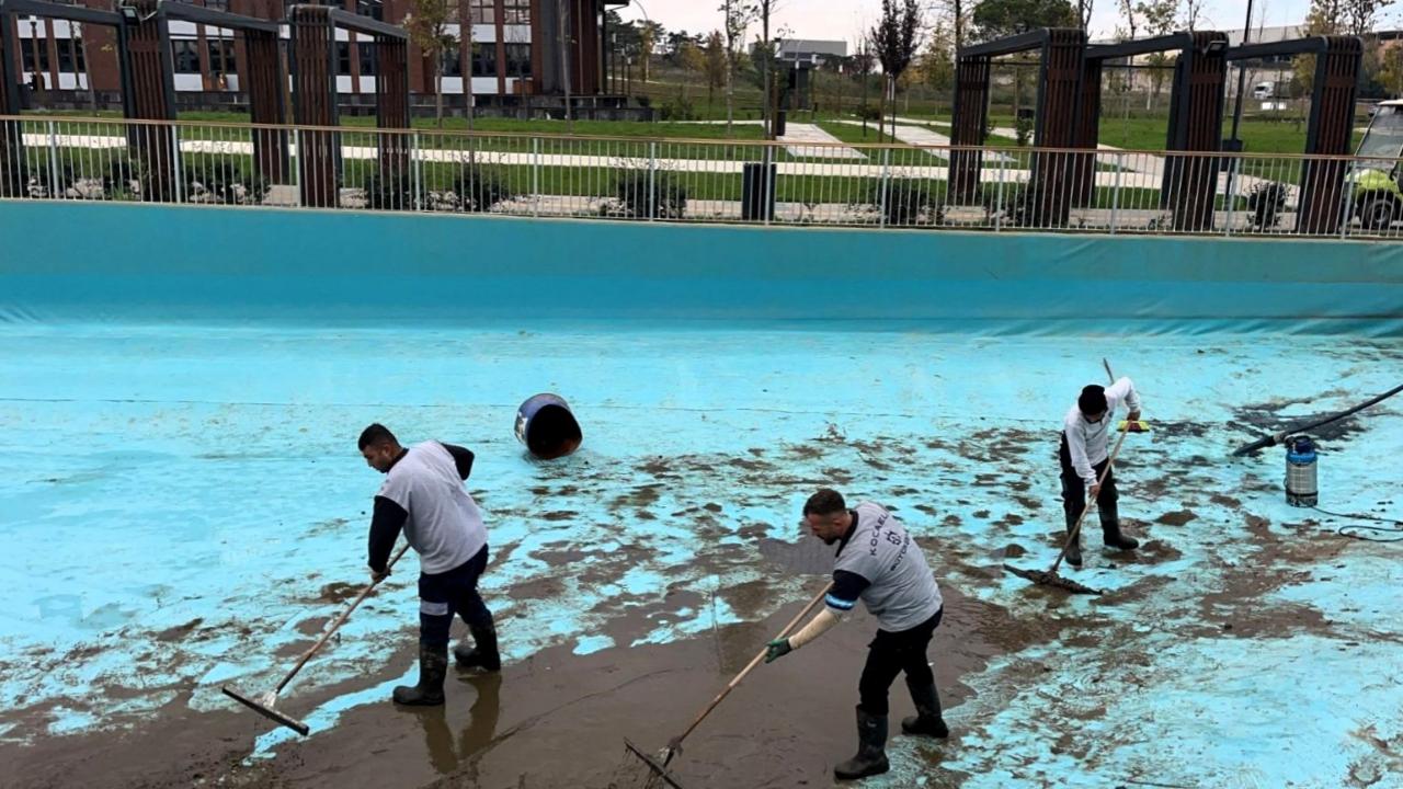 Gebze Millet Bahçesi’nde hızlı ve etkin çalışma