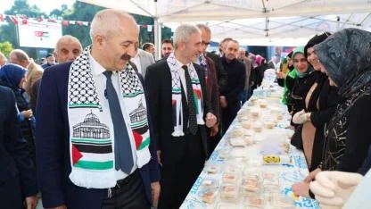 Gebze’de Filistin’e Destek Kermesi Düzenlendi