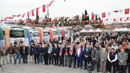 Gebze'den Sudan'a 10 Tırlık Kardeşlik Köprüsü: İnsani Yardım Konvoyu Dualarla Uğurlandı