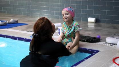 Gonca’da hidroterapi tedavisi hayatları değiştiriyor