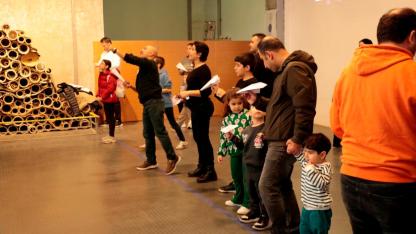 Kâğıt uçaklar geleceğin hayalleri için havalandı