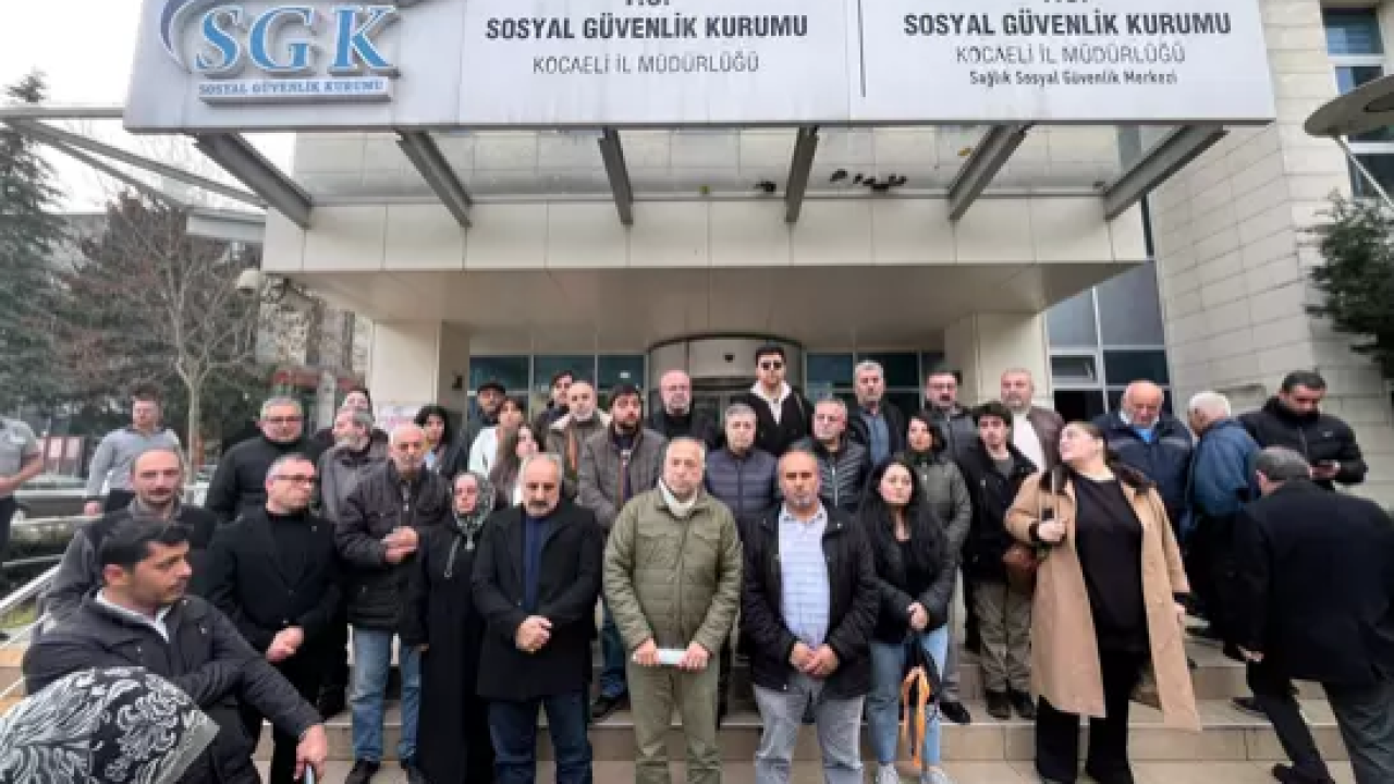 Kozmetik fabrikasındaki yangında ölenlerin yakınlarıdan SGK İl Müdürlüğü’ne dilekçe