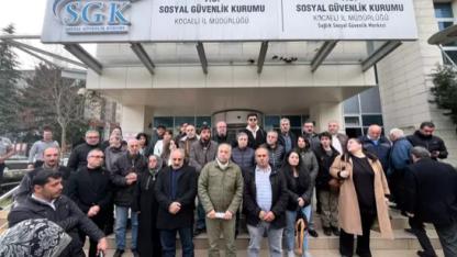 Kozmetik fabrikasındaki yangında ölenlerin yakınlarından SGK İl Müdürlüğü’ne dilekçe