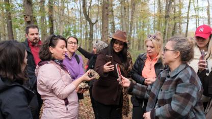 Mantar avıyla doğanın tadını çıkardılar