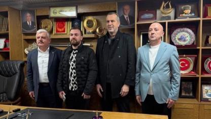 MHP Kocaeli İl Başkanlığı’nda yeni yıl buluşması... Darıca Teşkilatı tam kadro oradaydı!