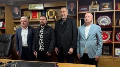 MHP Kocaeli İl Başkanlığı’nda yeni yıl buluşması... Darıca Teşkilatı tam kadro oradaydı!