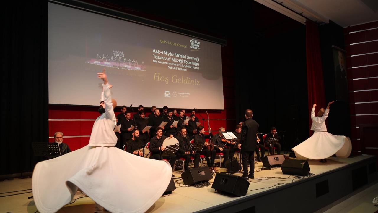 Şeb-i Arus Konseriyle Gebzelilere Unutulmaz Bir Manevi Gece Yaşatıldı