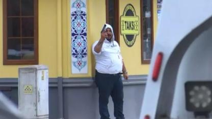 Taksi durağında can pazarı !