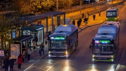 740 otobüs filosuyla 50 milyonu aşan yolculuk