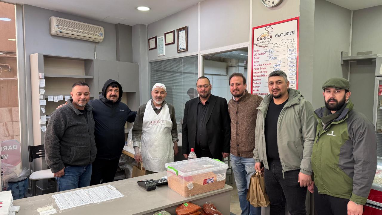 Aşkın Çolak’tan Darıca esnafına birebir ziyaret