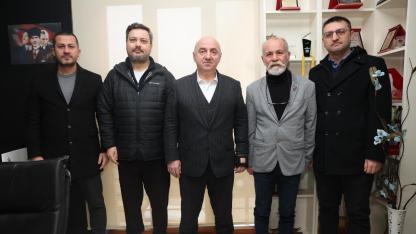 Başkan Bıyık'tan gazetemize 22. yıldönümü ziyareti