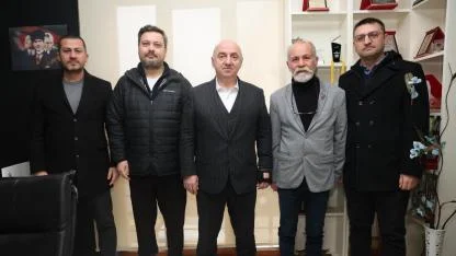 Başkan Bıyık'tan gazetemize 22. yıldönümü ziyareti