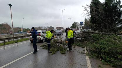 Büyükşehir, şiddetli lodosa karşı teyakkuzda
